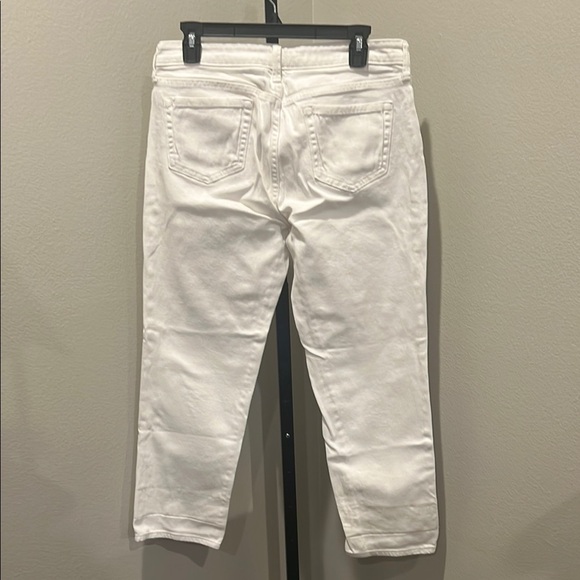 GAP white Straight Crop Jeans - Picture 3 of 3